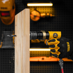 Пневматическая дрель PD500, 500 об/мин, 114 л/мин, 13 мм Denzel