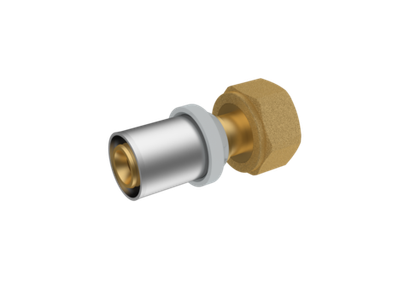 Штуцер RIIFO Omni с накидной гайкой пресс латунь  20-3/4"НГ, уп 5 шт