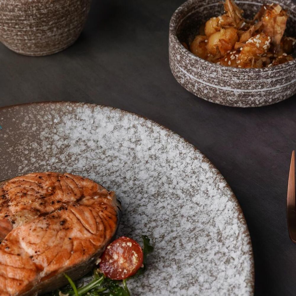 Тарелка d 26,5 см Brown Untouched Taiga P.L. Proff Cuisine [1]