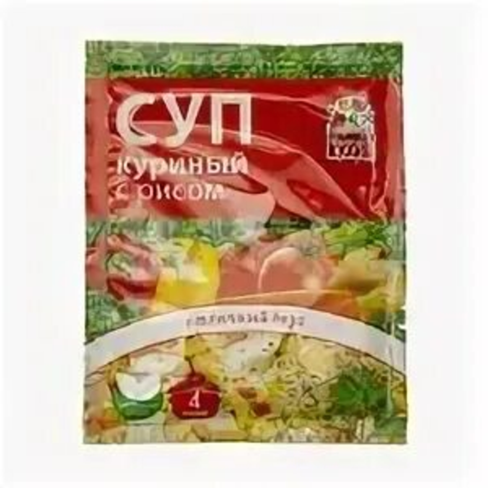 Суп Отличная кухня Куриный с рисом 60гр/40