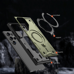 Чехол Magneto Case с кольцом для Samsung Galaxy S22 Ultra
