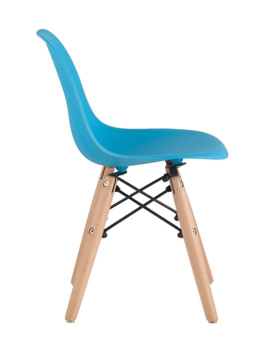 Стул DSW детский голубой Stool Group