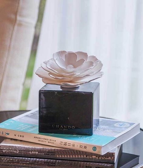 Black Marble, ароматический диффузор с необычными палочками, Chando