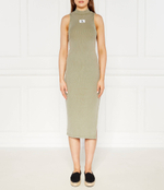 Платье WASHED RIB LABEL CALVIN KLEIN JEANS - зеленый(J20J223052)