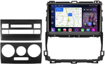 Магнитола для Toyota Land Cruiser Prado 120, Lexus GX470 (экран климата внизу, большая рамка) - FarCar XXL9-8001F3 монитор 9.5" 2K QLED на Android 14, TS20, 8+256Гб, CarPlay, 4G SIM-слот