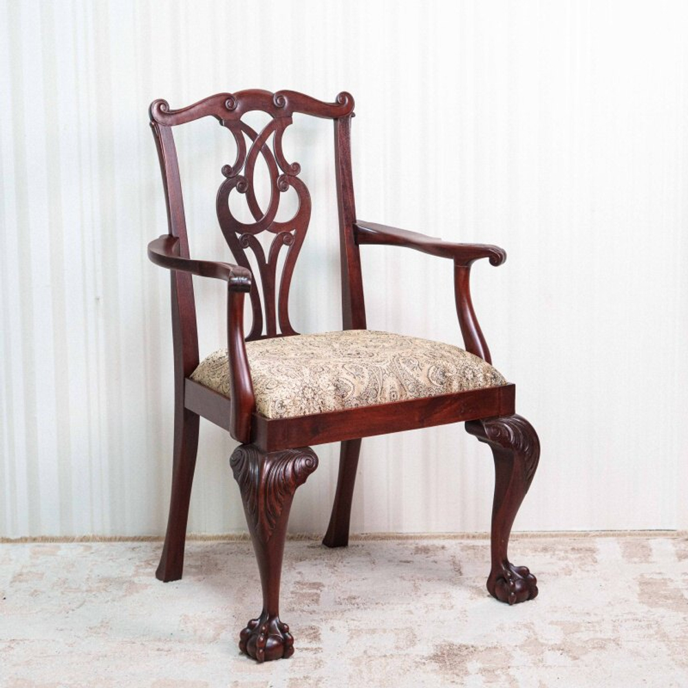 Парные кресла в стиле Чиппендейл