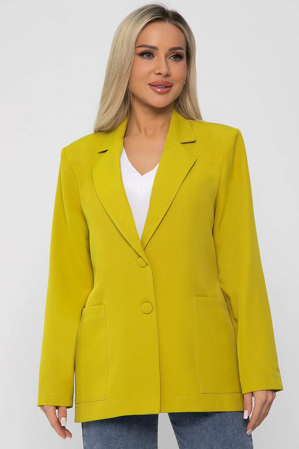 Жакет Нэри (горчица) Б13691-33М LT Collection