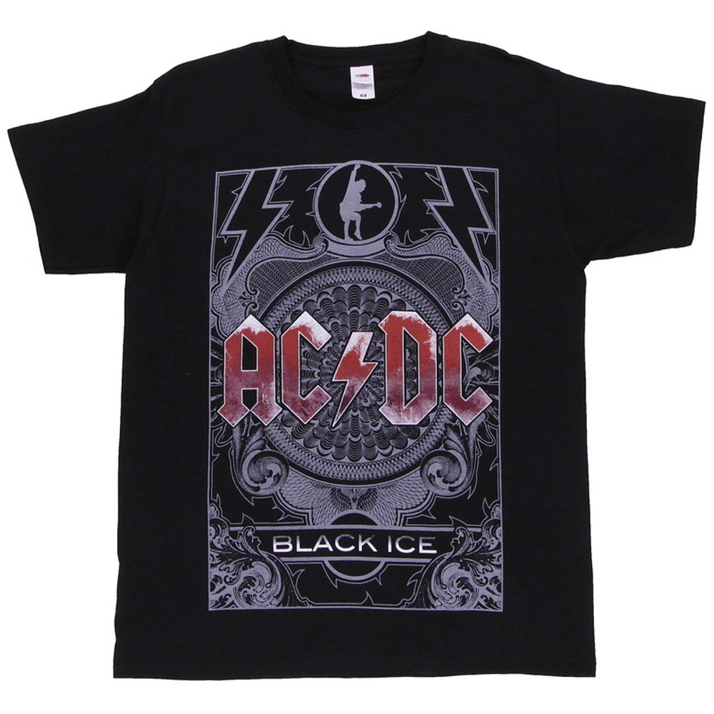 Футболка AC/DC Black Ice большое лого