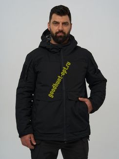 Тактическая зимняя куртка (Бушлат) с фольгой Черный