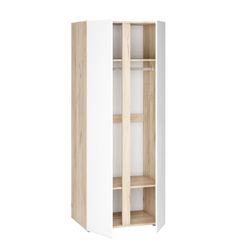 Шкаф Вирола ШК-800 (дуб крафт серый/глянец белый), Интерьер Центр, г.Пенза