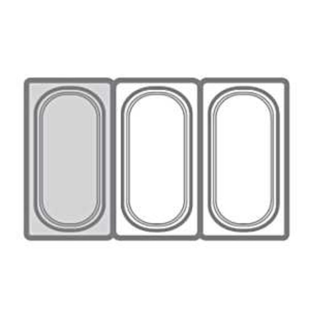 Гастроемкость 1/3 h150 мм поликарбонат 325*175*150 мм прозрачная 5,8 л P.L.