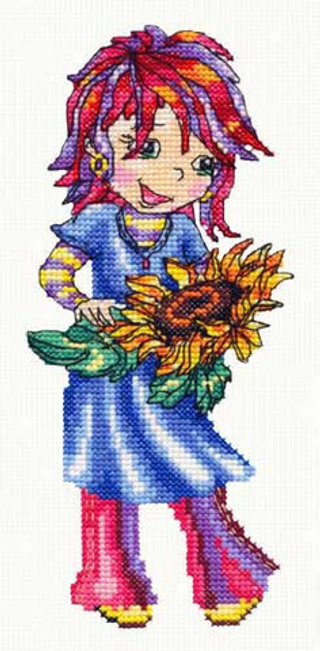 "Солнечная улыбка"-33-20 вышивка