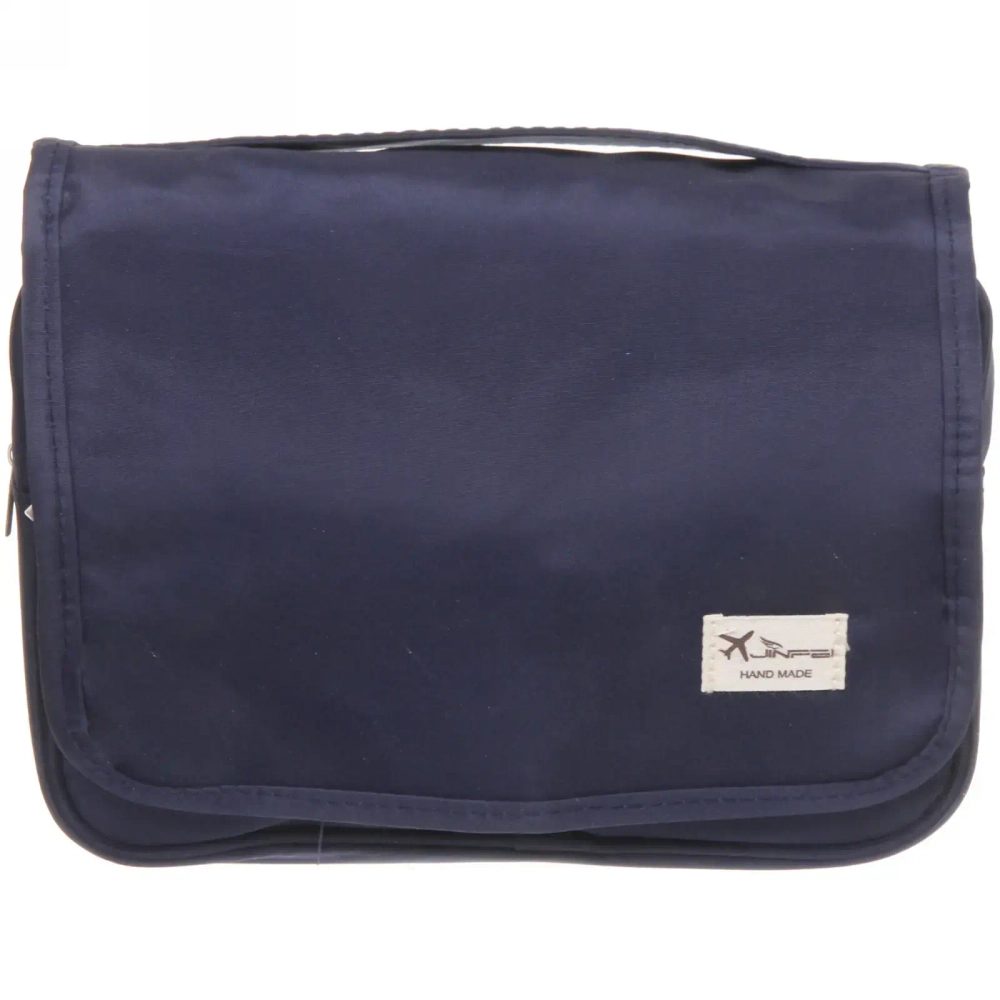 Косметичка - органайзер «Classic», цвет синий, в склад. виде 20*24*9, в расклад. виде 42*24*9см (несессер)