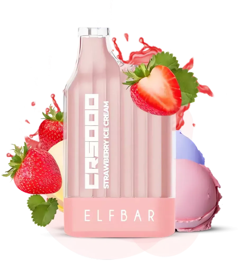 ELFBAR CR5000 - Strawberry Ice Cream (5% nic)