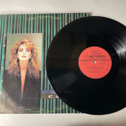 Винтажная виниловая пластинка LP Сандра Sandra The Long Play (СССР 1988)