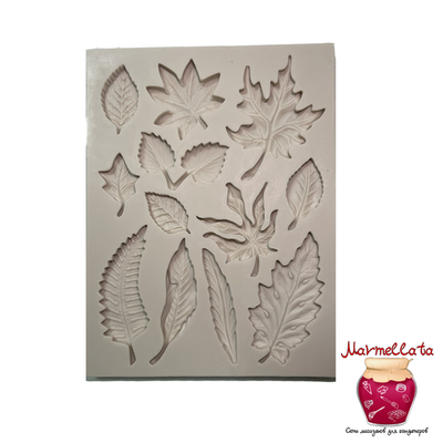 Молд силиконовый "Листопад", 16,2*12,3*1 см