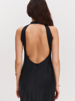 Платье с качелями макси