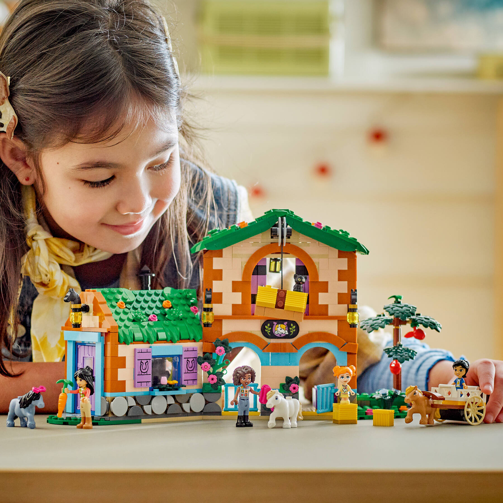 Конструктор Лего Френдс Пони Ранч и Конюшня 42654 | LEGO Friends Pony Ranch & Stable большой игровой набор 727 дет 7+