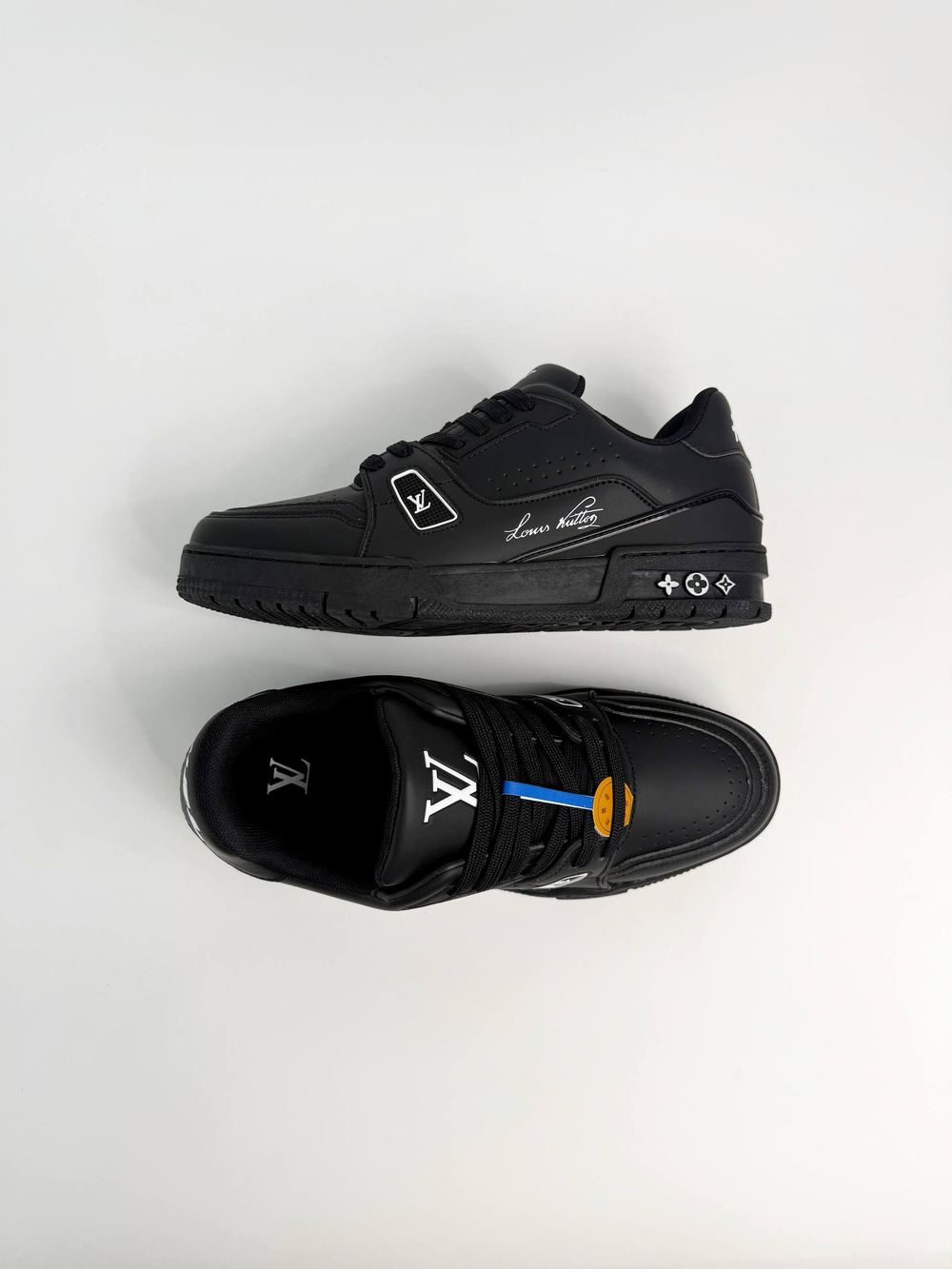 Кроссовки Louis Vuitton #B154 (черн.)