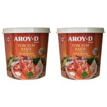 Паста Том Ям Aroy-D Tom Yum Paste кисло-сладкая, 1 кг 2 шт