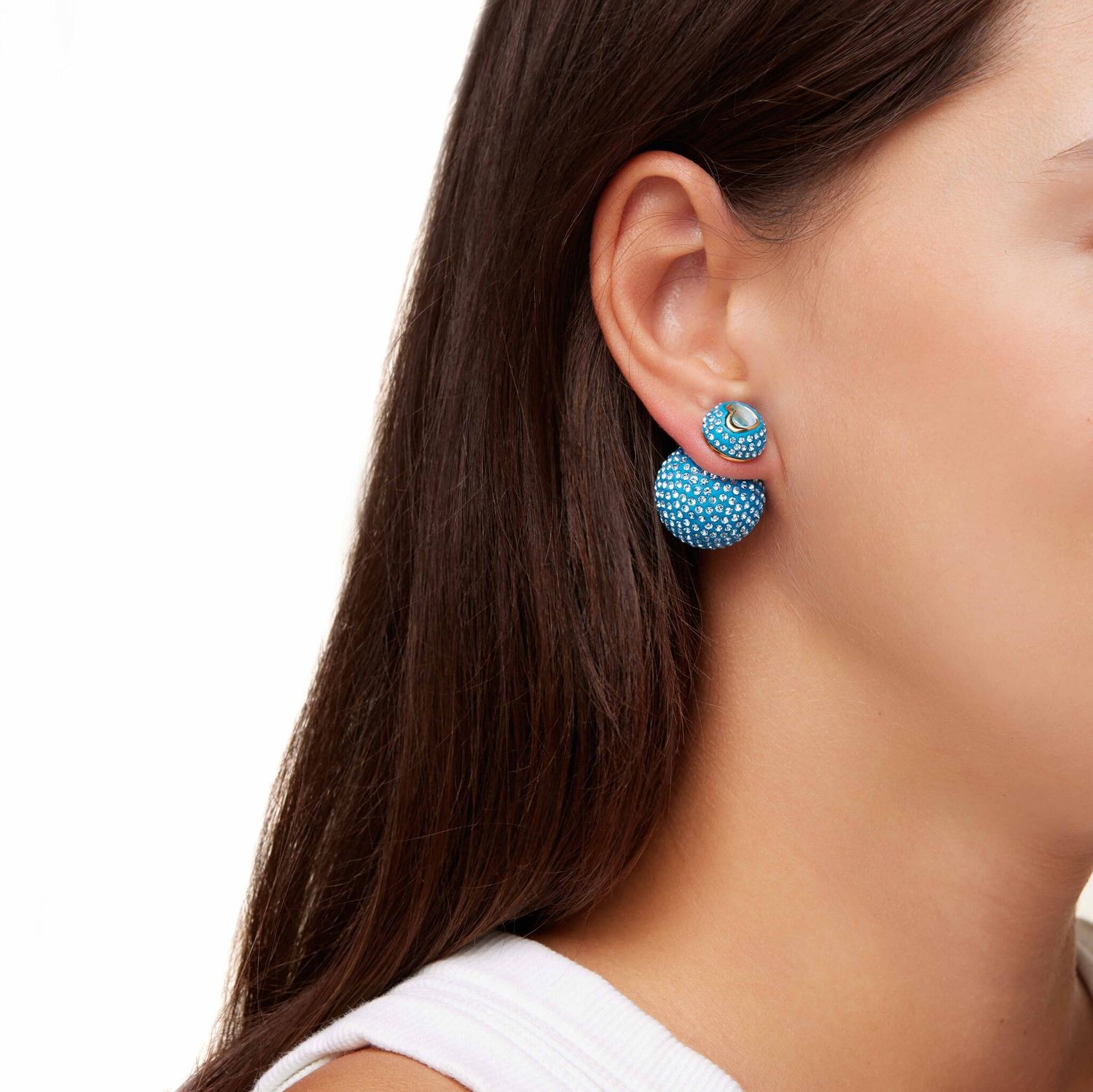 Серьги Lux Acquamarine Earrings