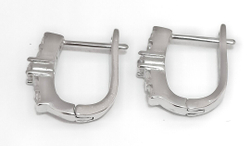 "Эстерелла" - ювелирные серьги из серебра