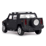 Модель ин. мет. "Hummer H2 Pickup" 12см. черный, матов. коробка HUM2PICKUP-12MAT-BK(Технопарк)