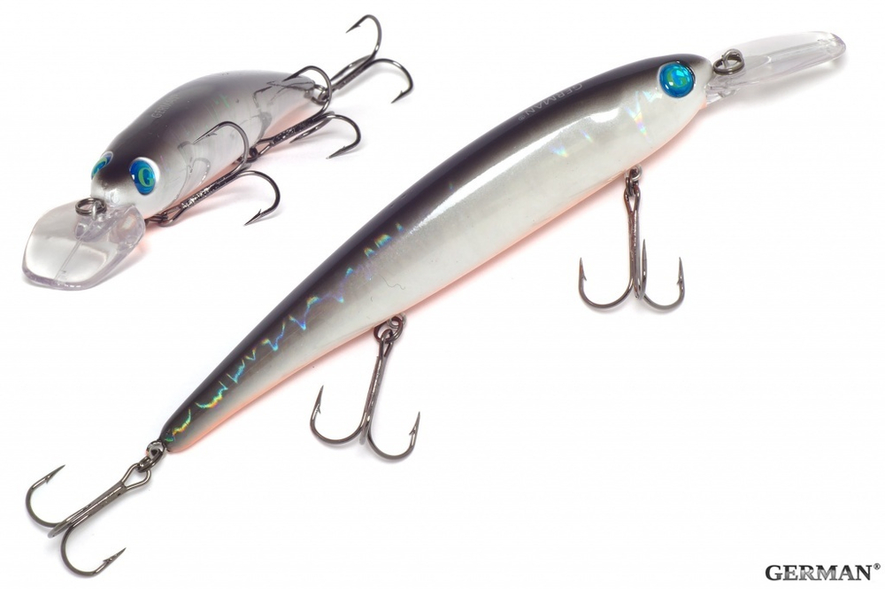 Воблер GERMAN GG SHOOT плавающий 120мм 18,0г (2,5-3м)