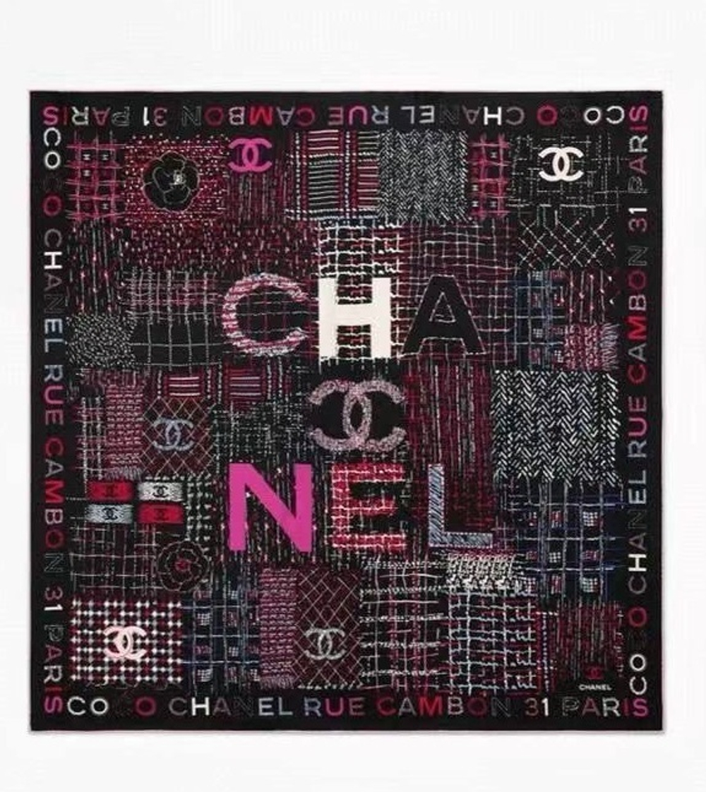 Платок CHANEL 90х90 см