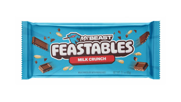 Шоколад Feastables Mr. Beast Мистер Бист, с воздушным рисом, 60гр (США)