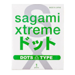 Презерватив с точками Sagami Xtreme Type-E 1шт
