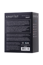 Небольшая анальная вибровтулка Shaft (Цвет: черный)