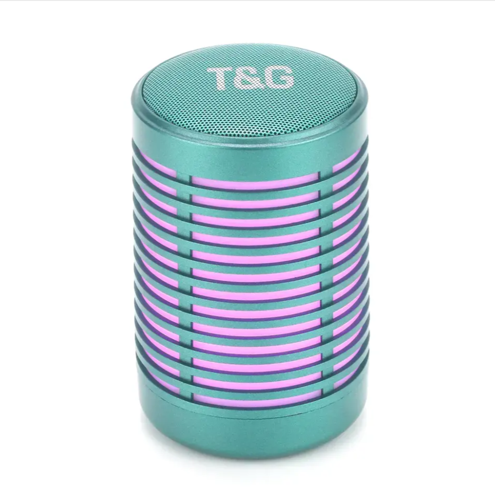 Беспроводная колонка TG-371 (5W/TF/FM) RGB