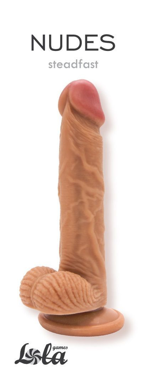 Фаллоимитатор Lola Games Steadfast на присоске, 18,9 см