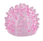 Насадка для вибромассажера Hitachi Dots с усиками розовая