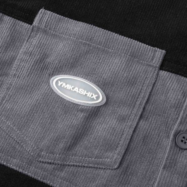 Рубашка Velvet Button черный/серый - фото 5