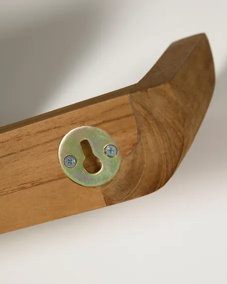 Набор полок Shamel из массива тика 50х5 см