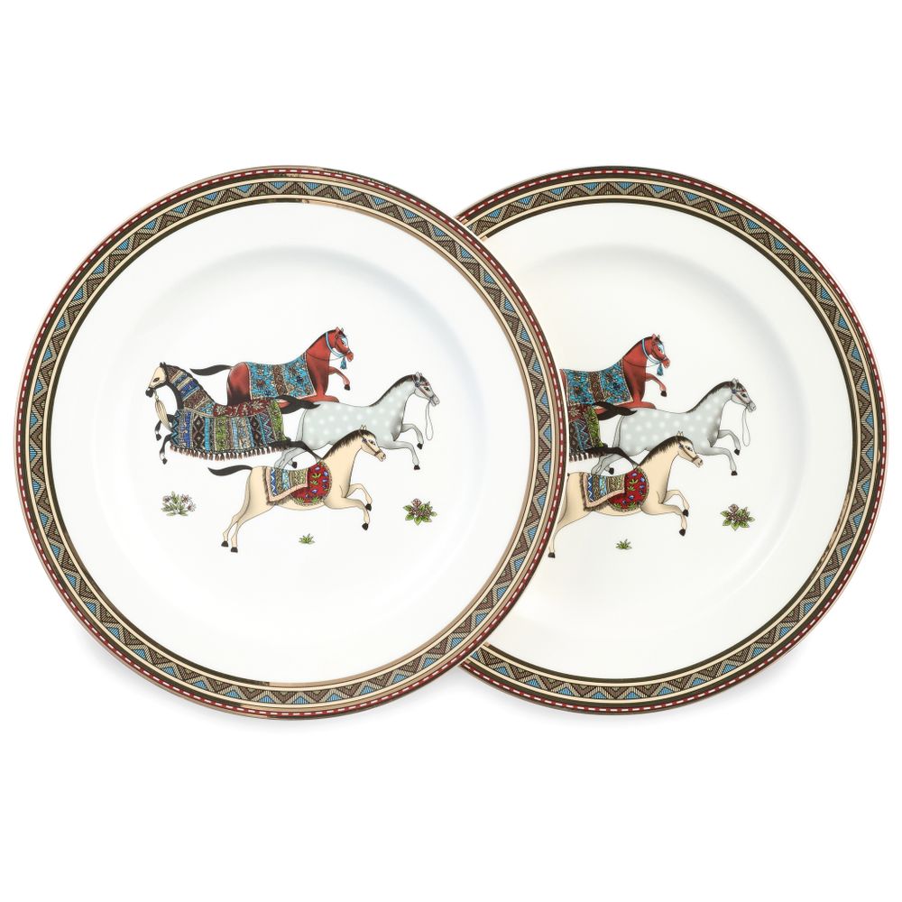 НАБОР ТАРЕЛОК ЗАКУСОЧНЫХ LEFARD "PASSAGE" 2 ШТ. 20 СМ (КОР=24НАБ.)