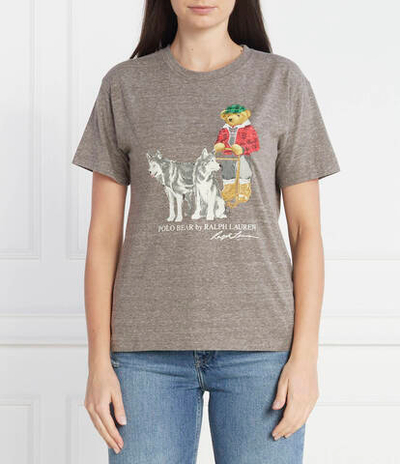 Футболка TRI BLEND POLO RALPH LAUREN - серый(211920620)