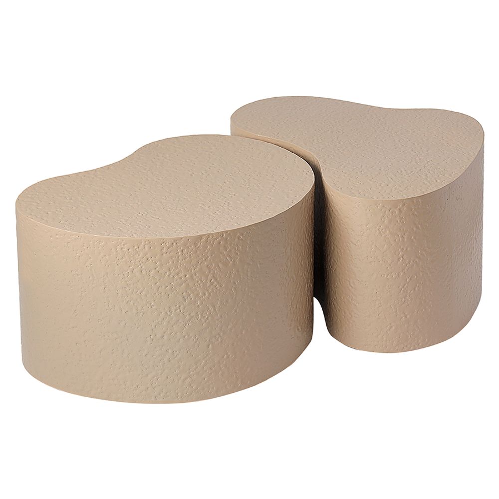 Набор из 2-х столиков Grannis, бежевые