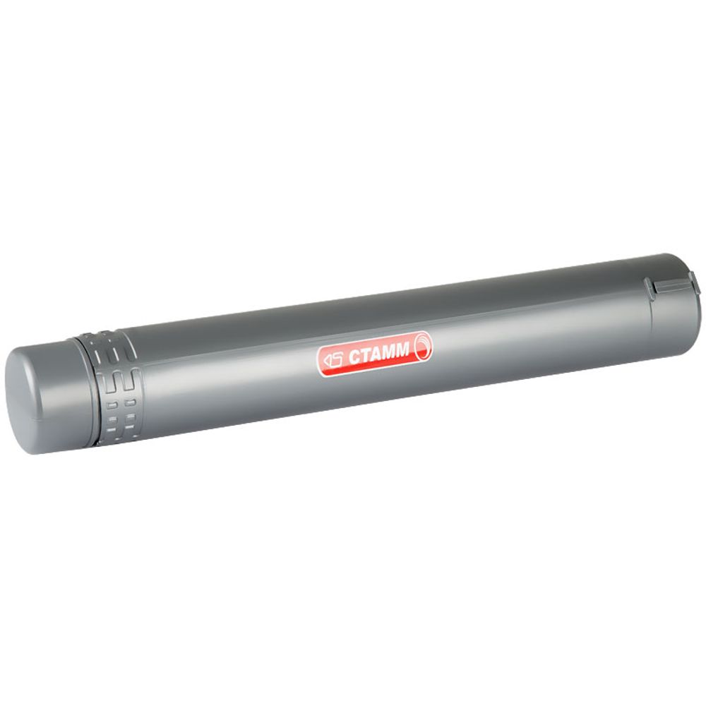 Тубус А2, диаметр 65мм. длина 400-700мм, телескопический, малый, серый, Стамм