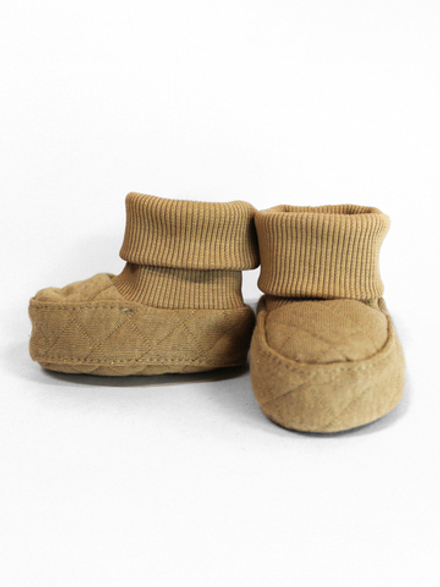 Утепленные пинетки RinaAmari Светлый кофе