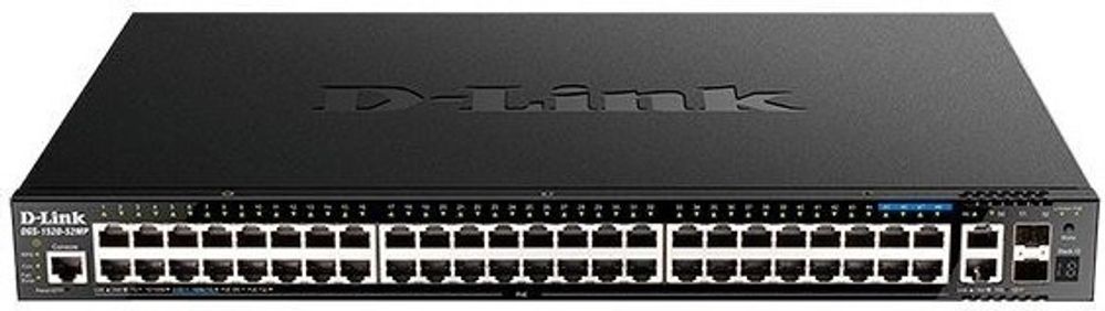 Коммутатор управляемый D-link DGS-1520-52MP/A1A