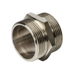 Ниппель STOUT SFT 0004 - 1"1/4 (для стальных труб, латунь никелированная)