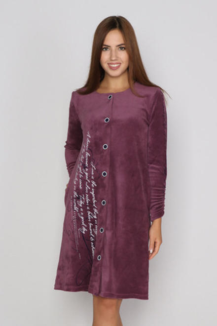 Халат "АЗАЛИЯ" модель Х 134 велюр