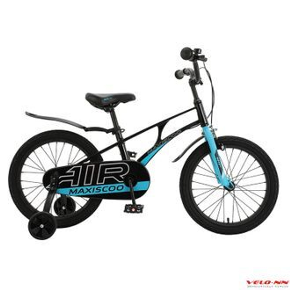 Велосипед 18" MAXISCOO Air Стандарт, черный аметист
