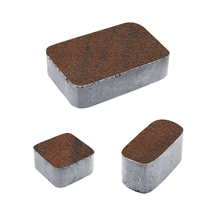 Тротуарная плитка КЛАССИКО - Листопад гранит Клинкер, комплект из 3 видов плит