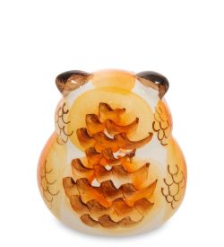 ГЛ- 639 Фигурка «Сова Филя» цв. (Гжельский фарфор)