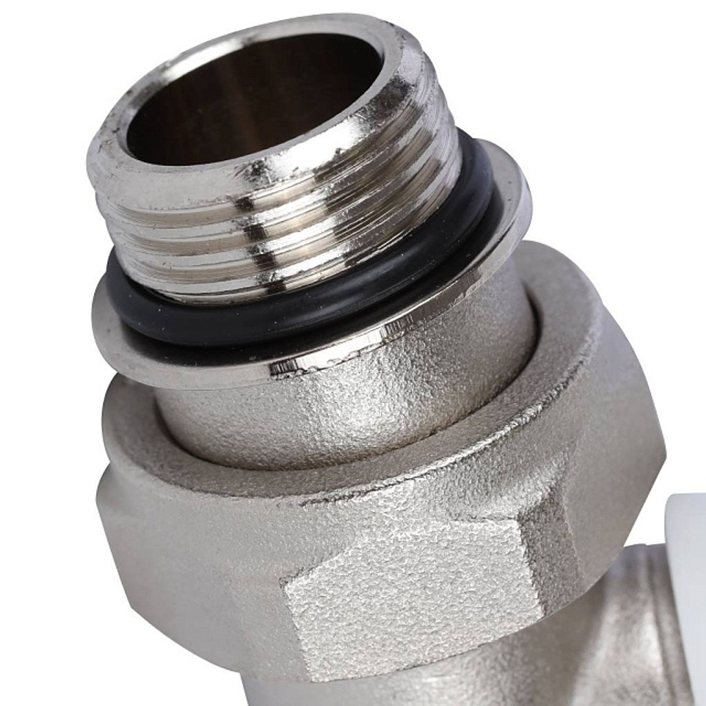 Вентиль ручной регулировки прямой STOUT - 1/2" (ВР/НР-американка, PN10, Tmax 120°C, с дополнительным уплотнением)