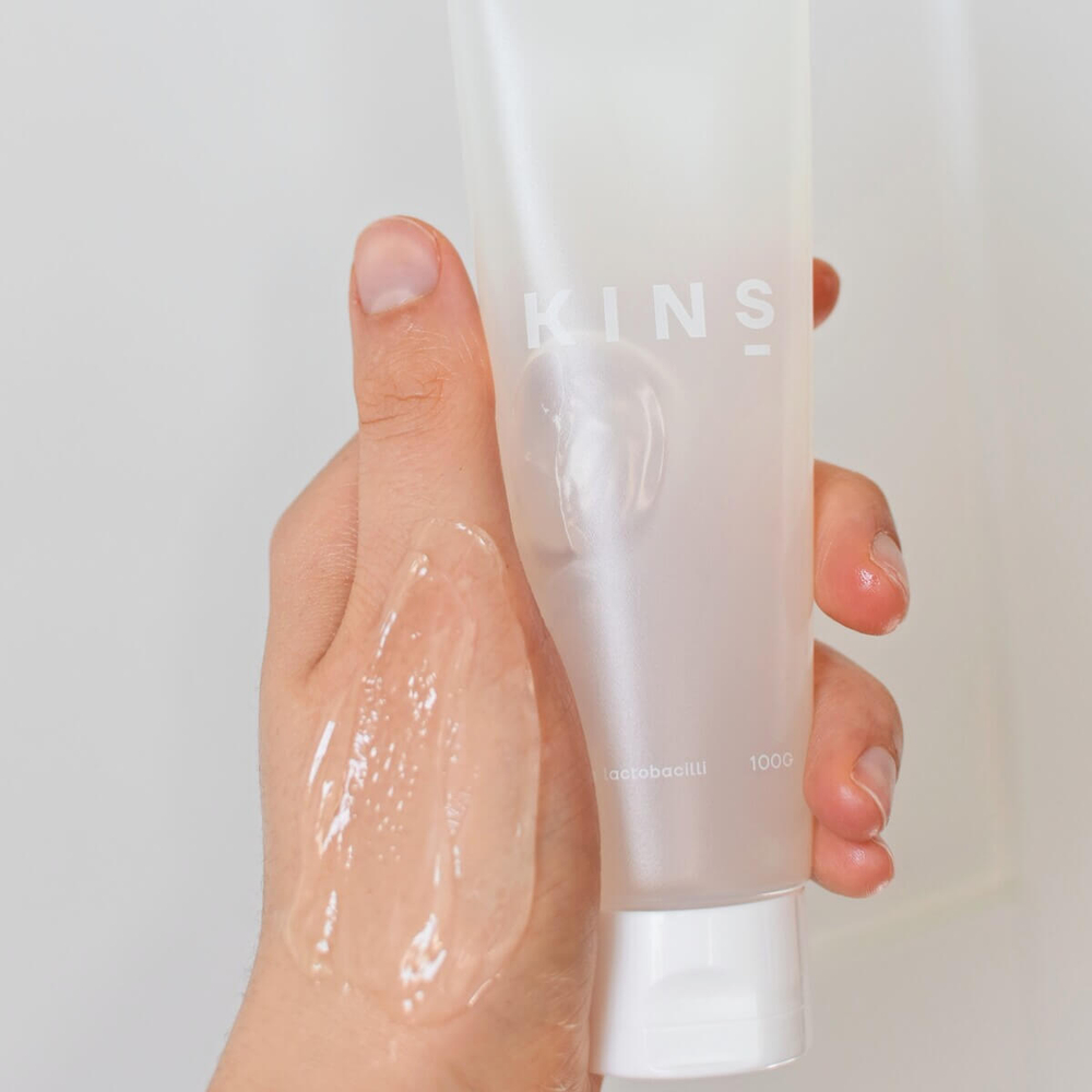 Увлажняющий очищающий гель 2-в-1 с лактобактериями KINS Cleansing Gel 43-32